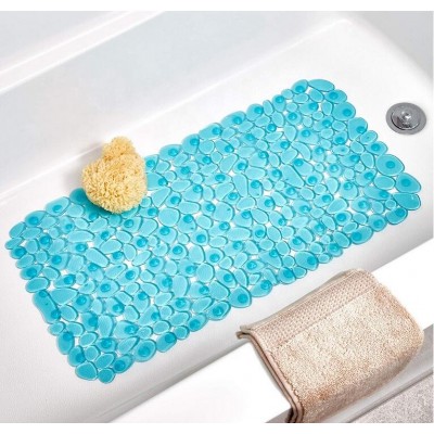 Microfiber memory anti-slip safety thickened absorbent fold shower mat non-slip pvc bathroom suction bath mat custom