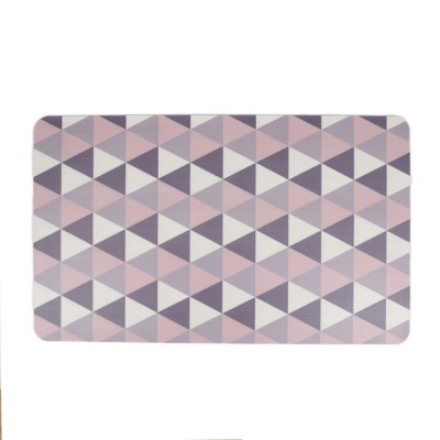 Customized modern waterproof PVC Material printing anti-slip foam kangaroo kitchen carpet floor mat inside