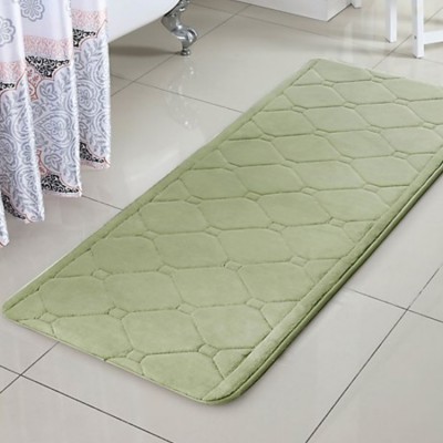 Good quality promotional soft comfortable bath mat set anti slip memory foam bathroom mat